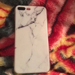 A marble silicone case (iphone7plus)